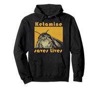 Ketamine Mothman La kétamine d'urgence Sauve des Vies Sweat à Capuche