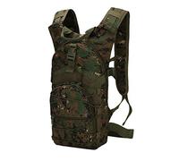 Ketamyy Sac à Dos Militaire Camouflage pour Vélo Casual Imperméable Multi-Poches Durable Tactique Randonnée Trekking Sport 15L Homme Femme Armée Jungle Numérique