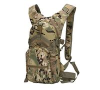 Ketamyy Sac à Dos Militaire Camouflage Sac pour Vélo Casual Imperméable Multi-Poches Durable Travel Tactique Randonnée Trekking Sport Petit Sac 15L Homme Femme Sac Armée Camouflage CP