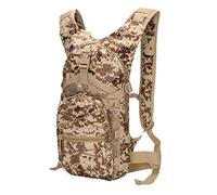 Ketamyy Sac à Dos Militaire Camouflage Sac pour Vélo Casual Imperméable Multi-Poches Durable Travel Tactique Randonnée Trekking Sport Petit Sac 15L Homme Femme Sac Armée Désert Numérique