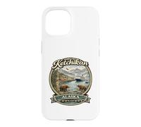 Ketchikan Alaska Totem Pole Ketchikan Voyage en Famille Coque pour iPhone 15