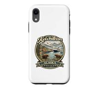 Ketchikan Alaska Totem Pole Ketchikan Voyage en Famille Coque pour iPhone XR