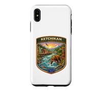 Ketchikan Alaska Totem Pole Ketchikan Voyage en Famille Coque pour iPhone XS Max