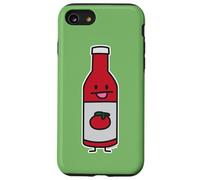 Ketchup Bouteille de Sauce Tomate Condiment Fantaisie Coque pour iPhone SE (2020) / 7/8
