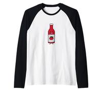 Ketchup Bouteille de Sauce Tomate Condiment Fantaisie Manche Raglan
