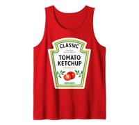 Ketchup Costume d'halloween Assorti pour Couple Moutarde Mayo 2026 Débardeur