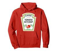 Ketchup Costume d'halloween Assorti pour Couple Moutarde Mayo 2026 Sweat à Capuche