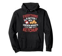 Ketchup Everything Better Poulet Nuggets Sweat à Capuche