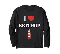 Ketchup Humour Sauce Tomate Fan i Love Ketchup Manche Longue