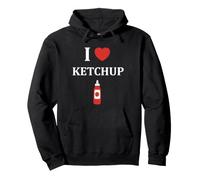 Ketchup Humour Sauce Tomate Fan i Love Ketchup Sweat à Capuche