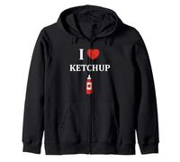 Ketchup Humour Sauce Tomate Fan i Love Ketchup Sweat à Capuche