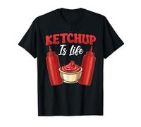 Ketchup Is Life Cooking Sauce aux épices Ketchup T-Shirt