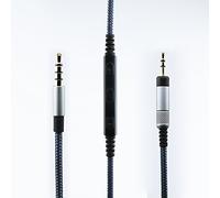 Ketdirect - Câble de rechange pour écouteurs Bose QuietComfort 25, 35, qc25, qc35 - Contrôle du volume à distance et micro intégré - Compatible avec iPhone, iPod, iPad, iOS uniquement