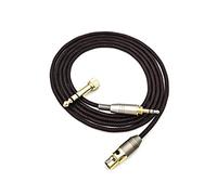 Ketdirect câble de Remplacement pour AKG Q701/K240/K240s/K240mk II/K702 K271s/K141/K171/K181/K271 MKII/Pioneer Hdj-200 Casque Audio Mise à Niveau HiFi 1,5 m