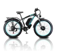 Keteles K800 Bleu 2000w Double Moteur Vélo Électrique 23ah Batterie Électrique Écran Couleur 26" Pouces Gros Pneu Vélo Électrique Multicolore