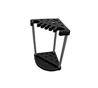 Keter Support d'angle pour outils de jardin 230826 Noir