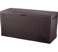 Keter 231317 Coffre Comfy Marron, 116,7 x 44,7 x 57 cm