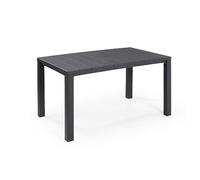 Keter 246187 Table Julie avec plateau texturé effet bois