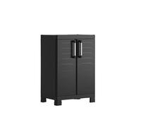 Keter 249799 Armoire De Rangement Basse Detroit - 45 X 65 X 97 Cm