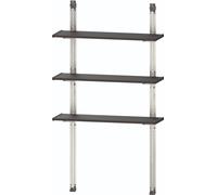 KETER 255179 Kit d'étagères 97x30x1cm. Ce kit d'étagères n'est pas compatible avec la série de cabines Factor - Black