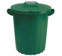 KETER 90L Poubelle, 49 x 49 x 58 cm, verte 17187521