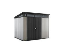 Keter Abri de jardin Artisan 97, résine durable résistante aux intempéries, Gris 277x218x226 cm