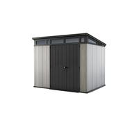 Keter Abri de jardin Artisan 97 , rangement durable en résine résistant aux intempéries, Gris - 5,8 - 277x218x226 cm