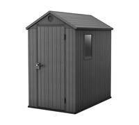 KETER DARWIN 4 x 6 Abri de jardin, 125,8 x 184,5 x 205 cm, gris 17209417