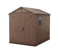 Abri de jardin résine Keter Darwin 68 marron 4 14 m² ép.16 mm