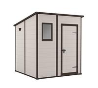 KETER MANOR PENT 6 x 6 Abri de jardin, 183,5 x 185 x 200,5 cm, beige 17208243