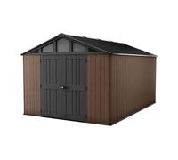 Keter Abri de Jardin Stronghold 1015-12,5 m2 - Marron Aspect Bois