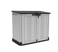 Keter Abri Horizontal Range Poubelle SIO Nova - Gris - 880 litres