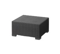 Keter Allibert by Canapé en rotin de Californie Meubles d’extérieur de Jardin Table Basse Graphite