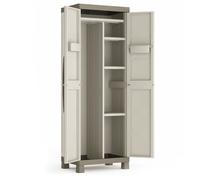 Keter Armadio Portascope Excellence In Resina Cm65x45x182 Con Ripiani Regolabili Lucchettabile