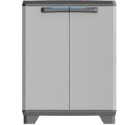 KIS LINEAR BASSE Armoire de rangement 68x39x90cm gris/noir