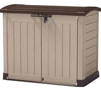 KETER armoire de jardin STORE IT OUT Arc - 146 x 82 x 120 cm - beige / marron