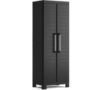 Keter Armoire de Rangement Haute Detroit Noir Casier de Stockage Organisateur 440917