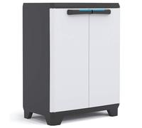 Keter Armoire de rangement Linear 68x39x90 cm étagère réglable 15 kg