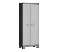 KETER ARMOIRE UTILITAIRE LOGICO Noir / Gris 65 x 45 x 182 cm