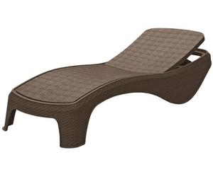 KETER ATLANTIC Chaise longue, 197 x 74 x 36 cm, cappuccino 17199231