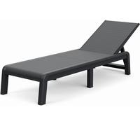 KETER ATLAS Chaise longue, 187,5 x 58 x 29 cm, graphite 17213627