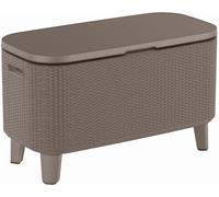 KETER BEVY BAR Table multifonction en rotin, 83,5 x 40 x 50-74 cm, cappuccino 17209510