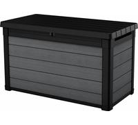 KETER Boîte de rangement Cortina 380 L Gris/Antracite 259018