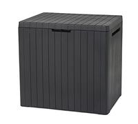 Keter Coffre extérieur City 113 L – Effet bois multicolore