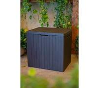 Keter Boîte de rangement de jardin City 113 L Anthracite G
