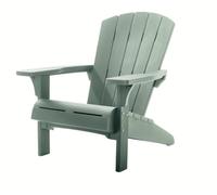 Keter - Chaise de Jardin Adirondack - Vert - Style Bois