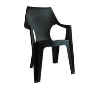 Keter - Chaise de Jardin extérieur Dante High Back, Couleur Graphite