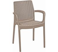 Keter Chaise de jardin Keter Bali cappuccino KT-6102358