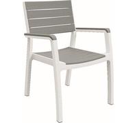 Keter Chaise de jardin Keter Harmony blanc / gris clair KT-610034