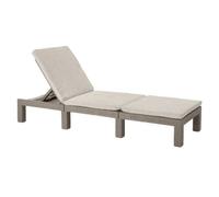 KETER DAYTONA DELUXE Chaise longue, 195 x 65 x 25,5 cm, cappuccino 17211632